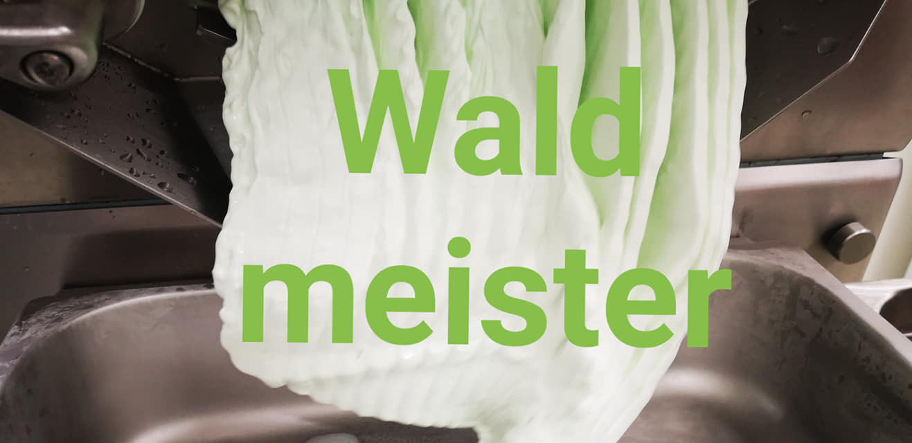 Waldmeister Eis im Hofladen
