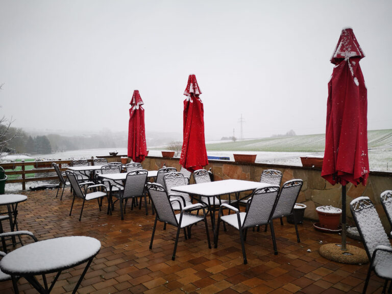 Weidberghof im Schnee